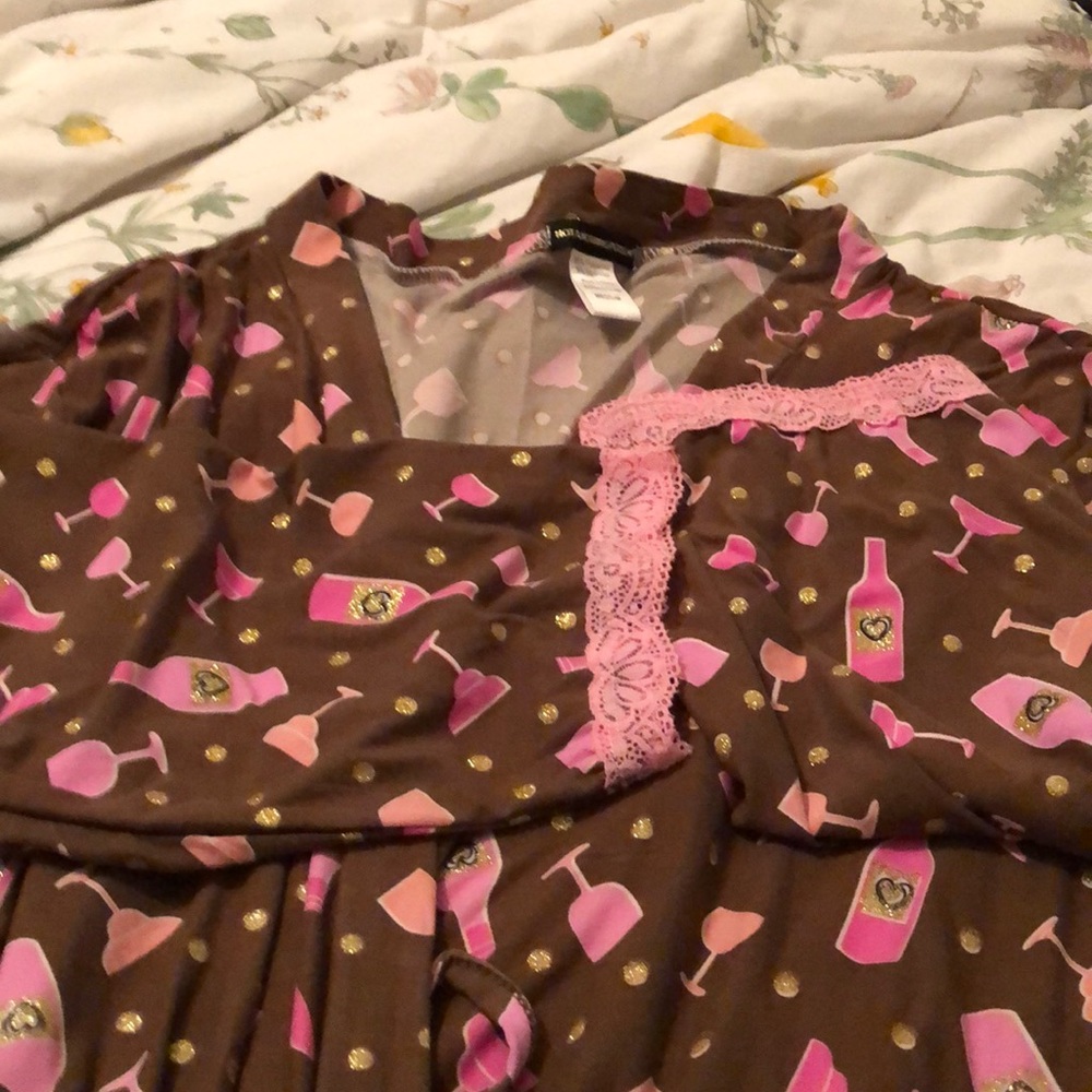 Short Robe great for lounging around.